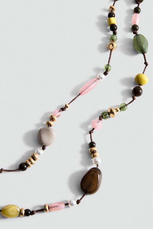 Mireia Necklace - Light Green