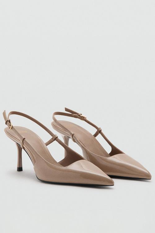 Pistacho closed toe slingback - light/pastel pink