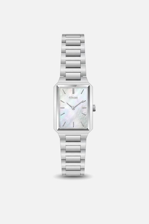 NYRA Stainless Steel Mother of Pearl Watch CL-7NYRS-D - Silver