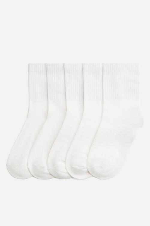 5-Pack socks - white