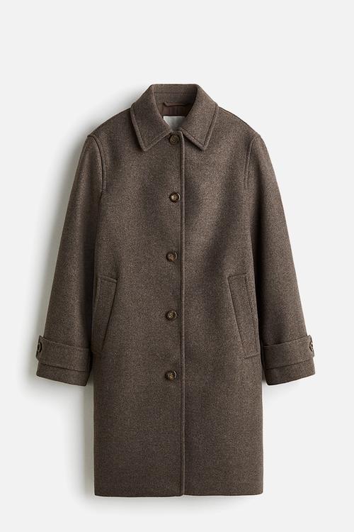 Car coat - dark taupe