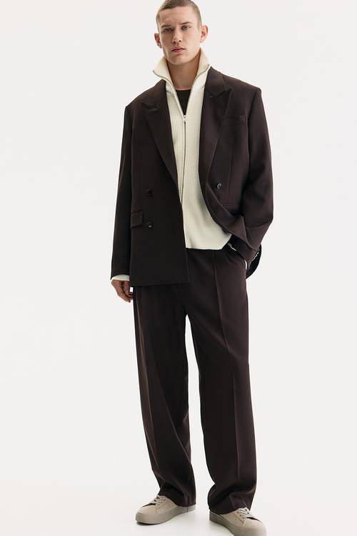 Regular fit zip cardigan - white