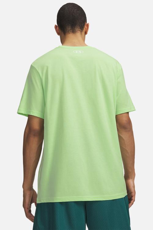 UA  SPORTSTYLE LC SS Tee - Lumos Lime /  / White