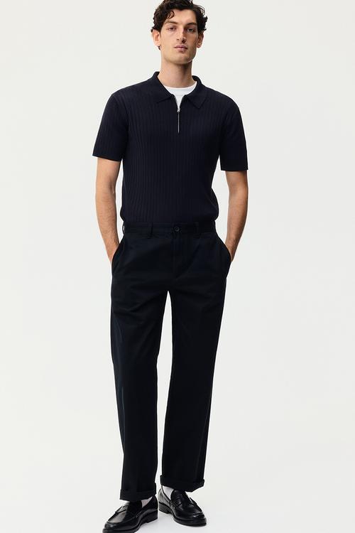 Slim fit polo shirt - dark blue