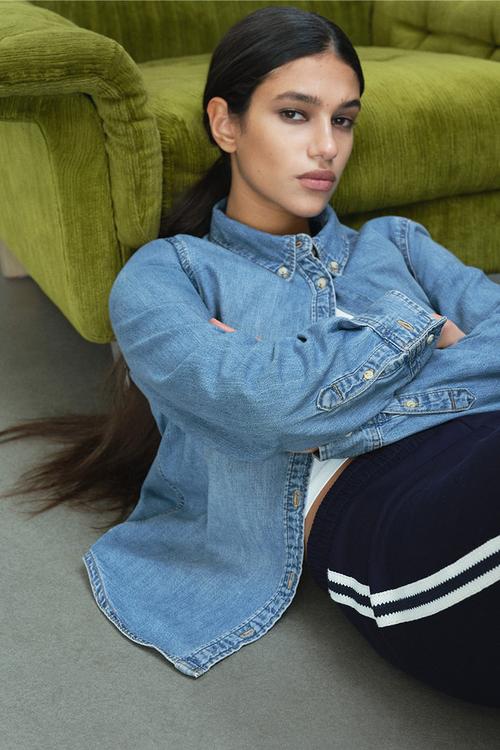 Denim shirt - denim blue