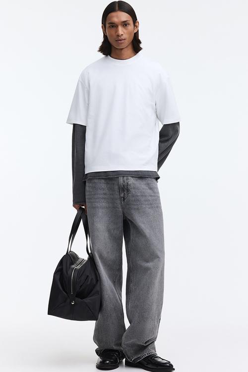 Oversized fit t-shirt - white
