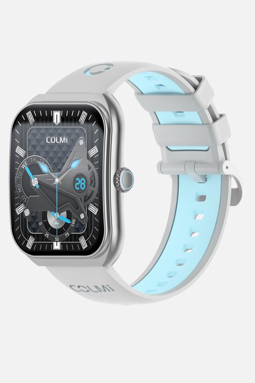 COLMI P86 Smart Watch Two-colour Strap Bands P86-SSB - Silver