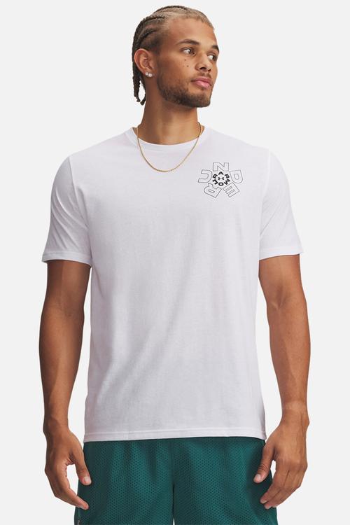 UA M Radial WM SS - White / Black