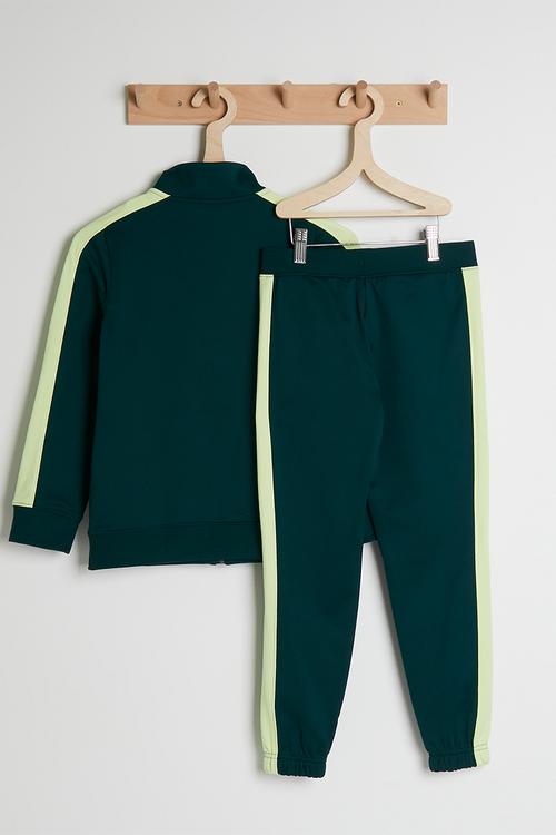 Ua rival knit track suit - arden green/fade green