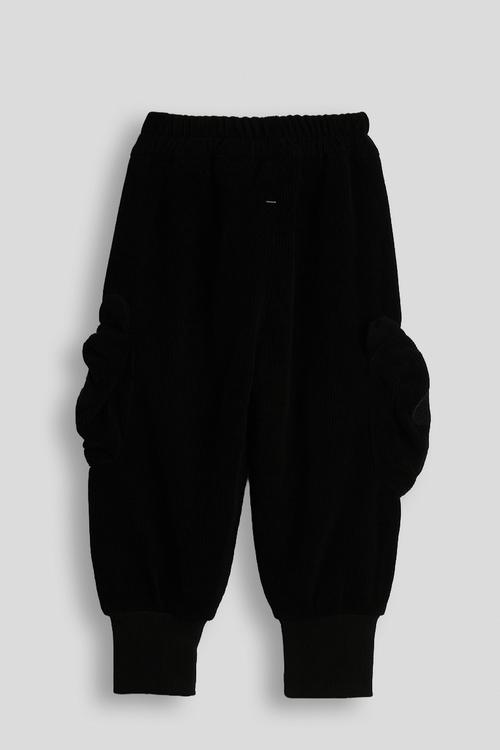 Panda pocket joggers - black