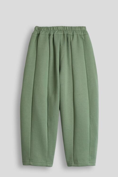 Multi panelled sweatpants - green