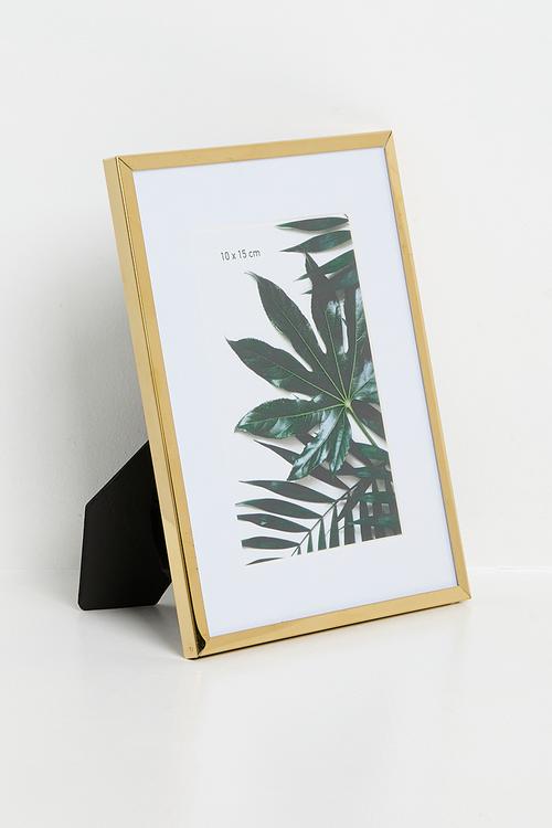 Metal Photo Frame - Gold