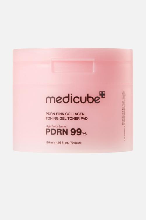 PDRN Pink Collagen Toning Gel Toner Pad - 120ml (70 pcs)