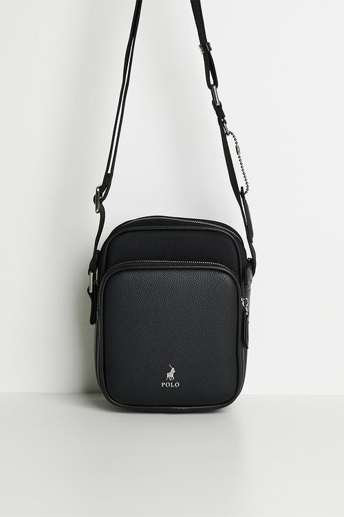 Metro Compact Crossbody - Black