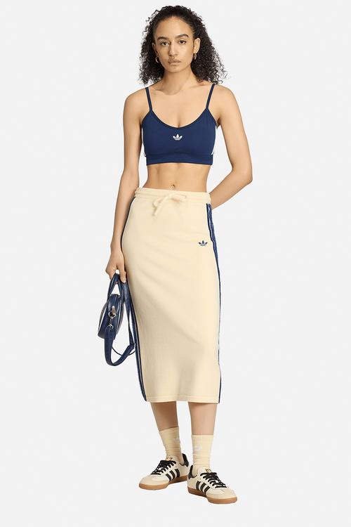 Knit Skirt - Warm Vanilla/Night Indigo