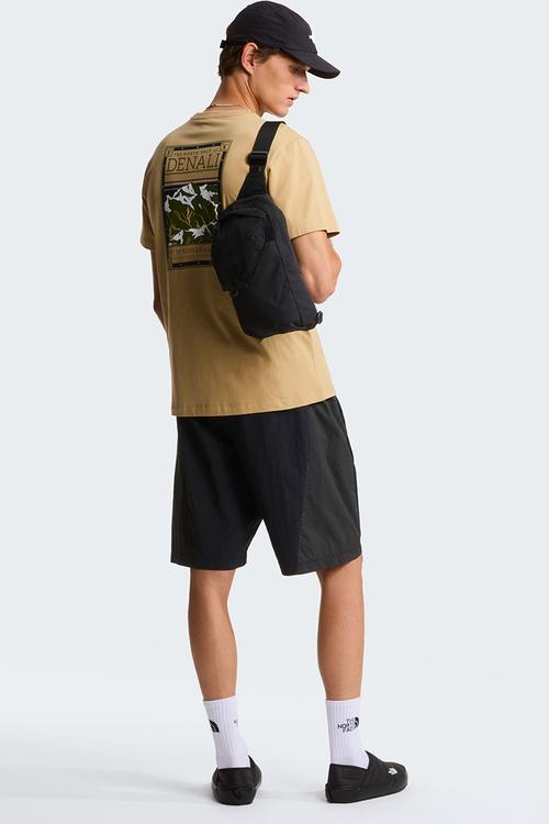 M North Faces Regular Short Sleeve Tee-Graphic - Khaki Stone
