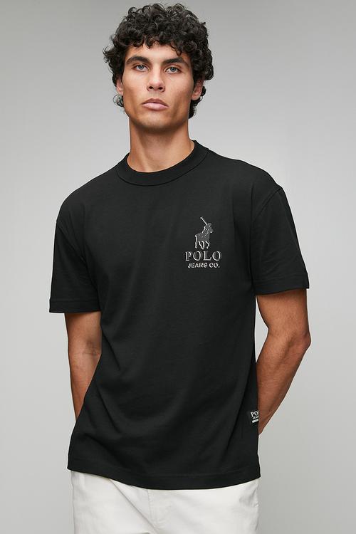 Mdududzi Pjc Short Sleeve 3D Logo Tee - Black