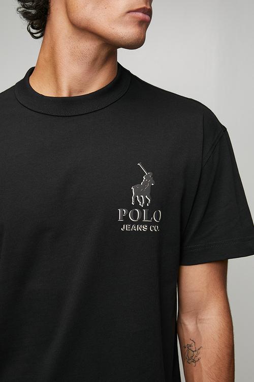 Mdududzi Pjc Short Sleeve 3D Logo Tee - Black