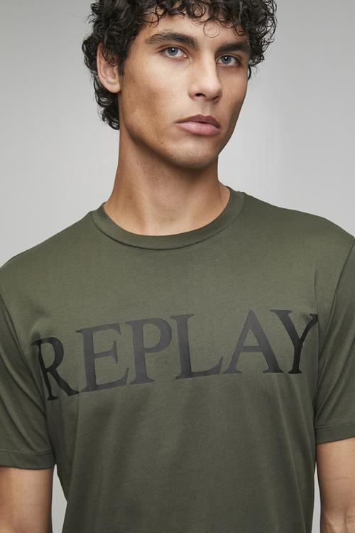 Basic Jersey Crew Neck T-shirt - Green