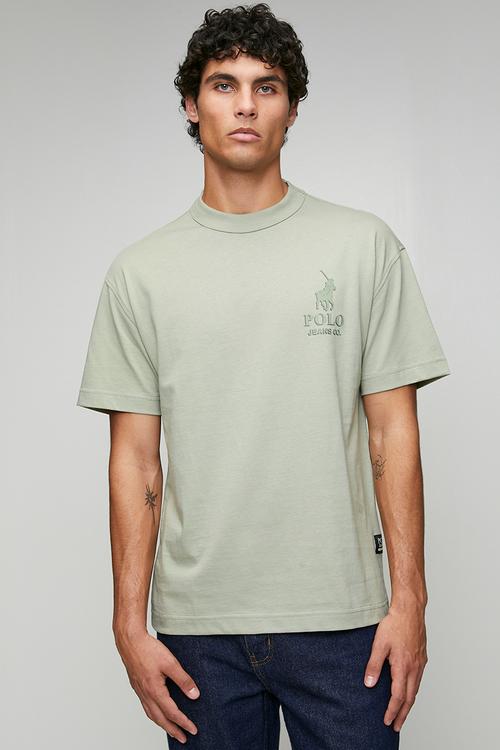 Mdududzi 3D Logo Tee - Sage