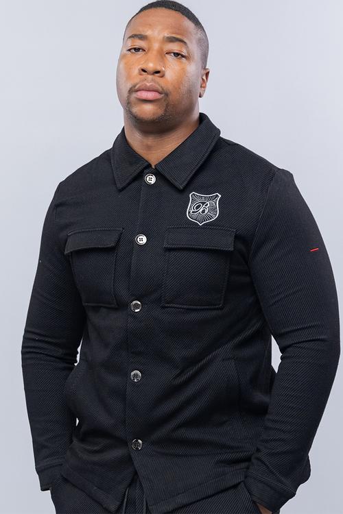 Bogart crest co-ord set - black