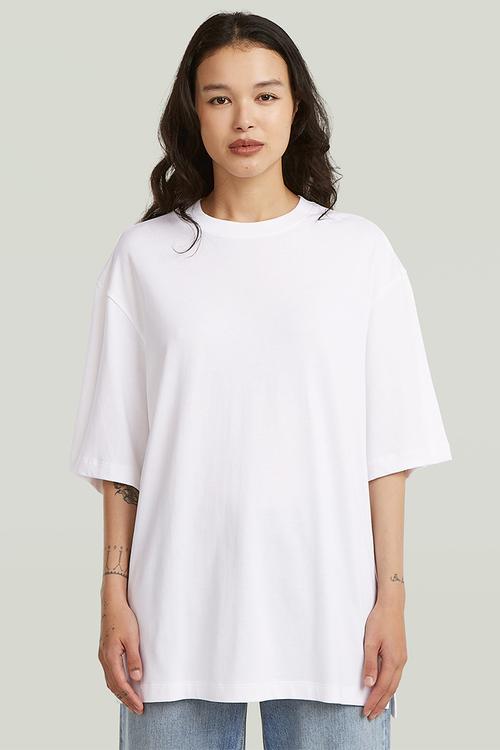 Modern basic loose r t wmn - white
