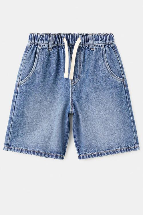 Bermudas Loose - Open Blue