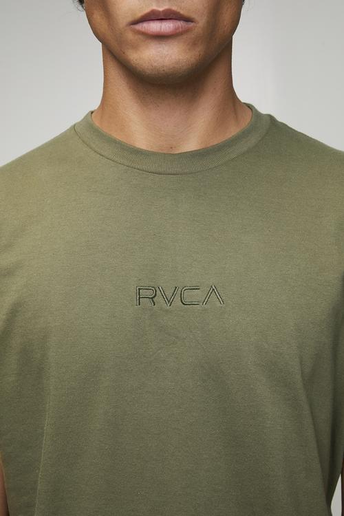 Small Rvca Short sleeve - Olive  