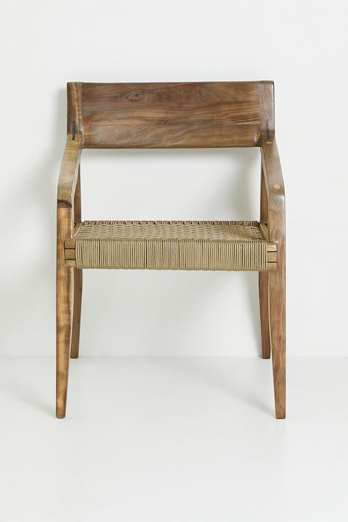 Baraza Dining Chair - Natural & Beige