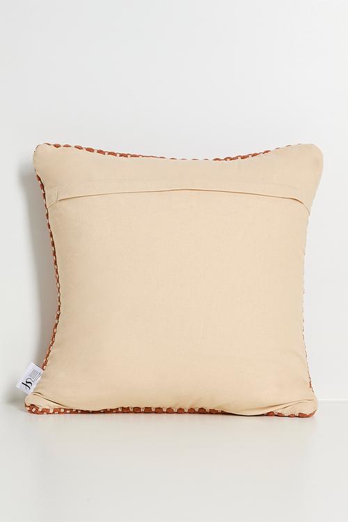 Tonga Woven Cushion Cover - Rust