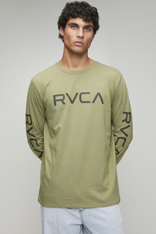Big Rvca Long sleeve Tee - Ranger Green