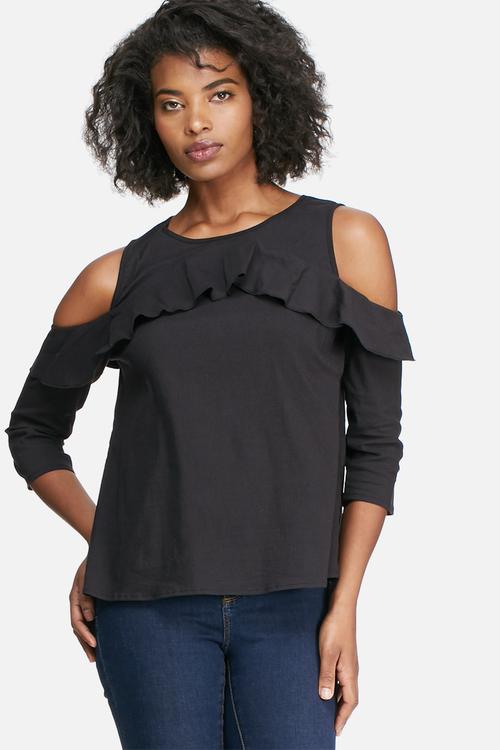 Blis cold shoulder top