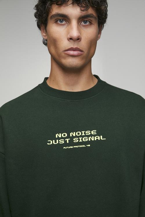 S1GN4L Sweat  - Dark Green