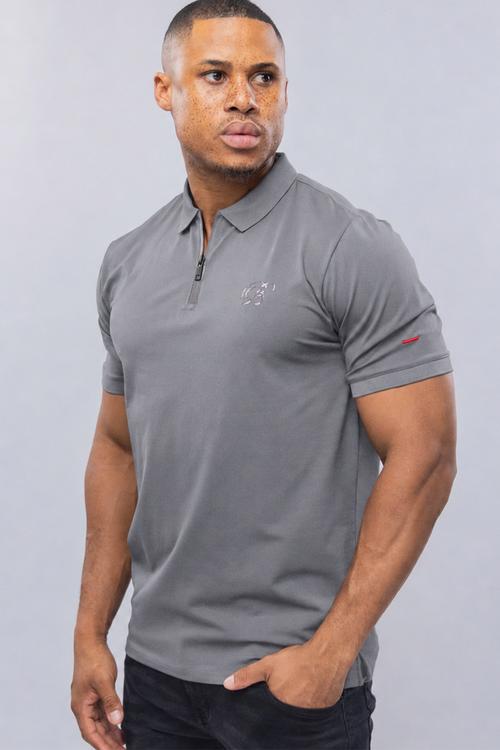 Bogart casual cool golfer polo - grey
