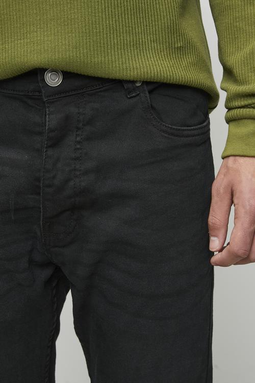 Denim Skinny Fit Jean - Charcoal Long Length