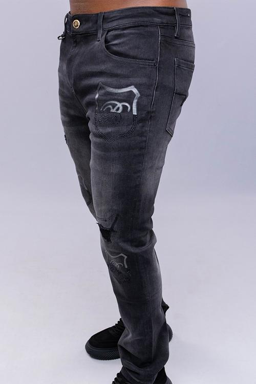 Bogart denim jean - black