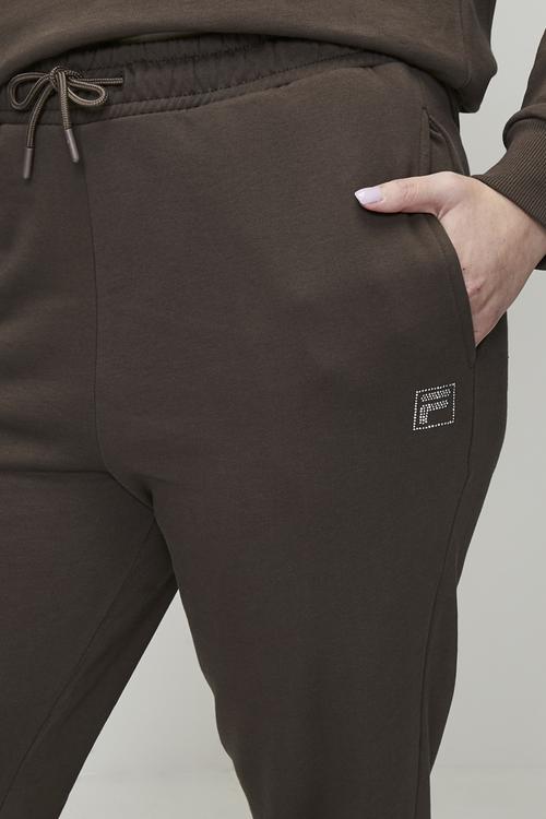 Plus Diva Sweatpants - Chocolate Martini
