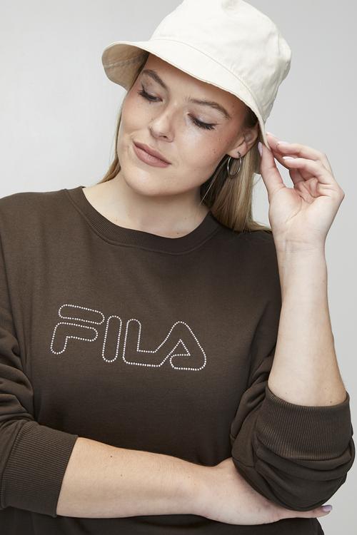 Plus Diva Sweatshirt - Chocolate Martini