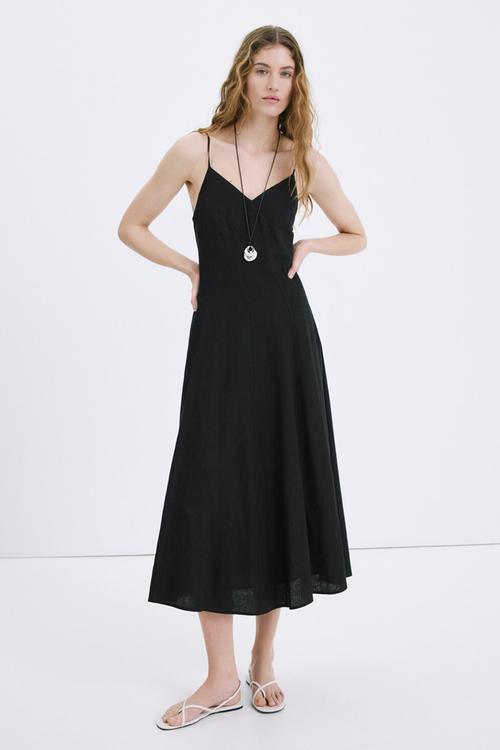 Dress rayitu - black
