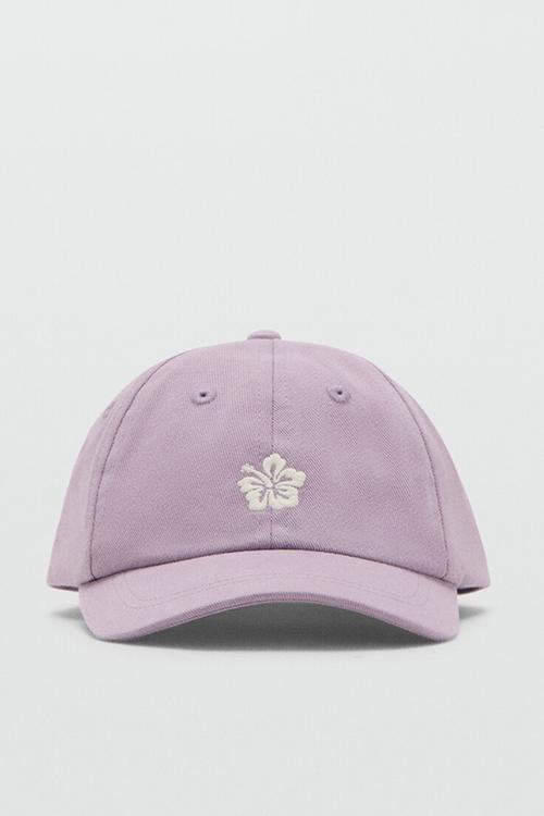Cap HIBISCUS - Light/Pastel Purple