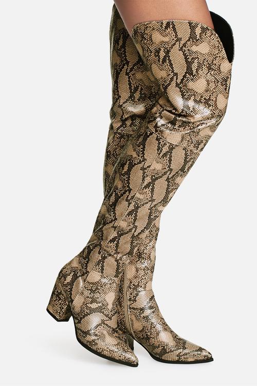 Viper over the knee boot