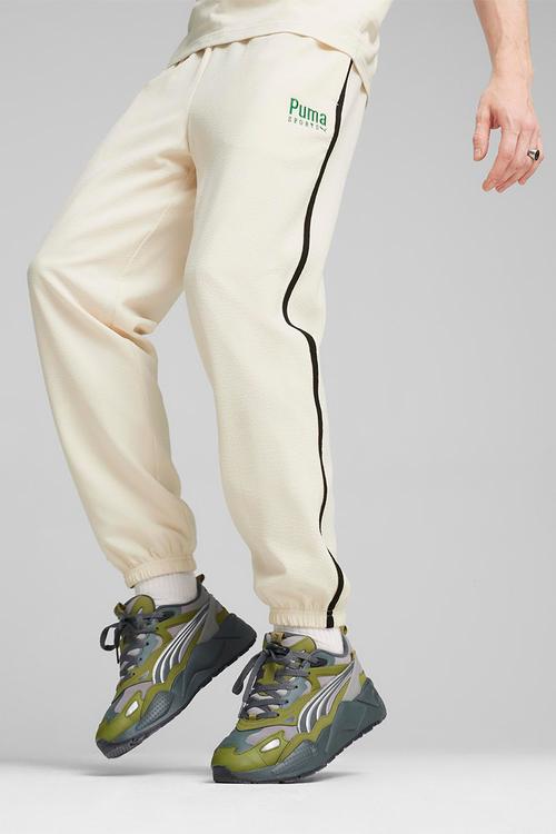 Puma team Track Pant WV - Alpine Snow