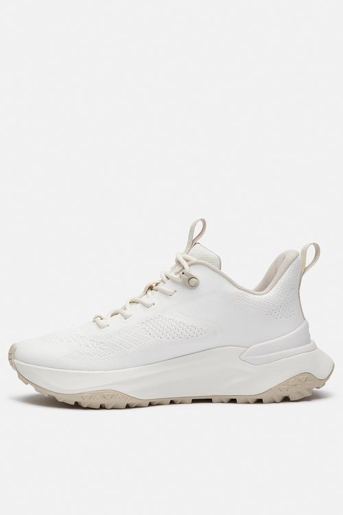 Motion access low lace up sneaker - white knit