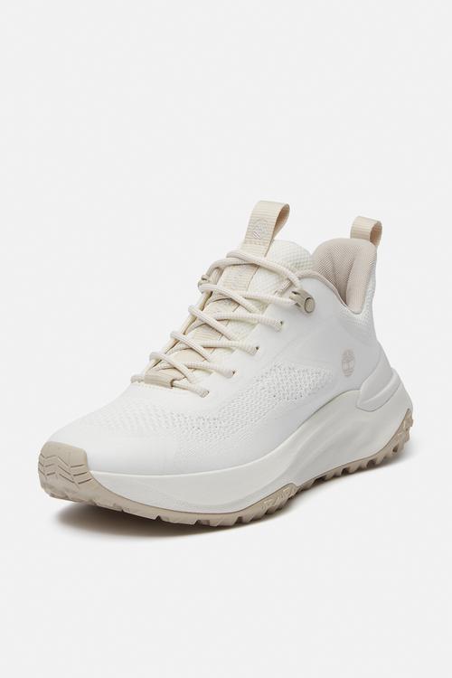 Motion access low lace up sneaker - white knit