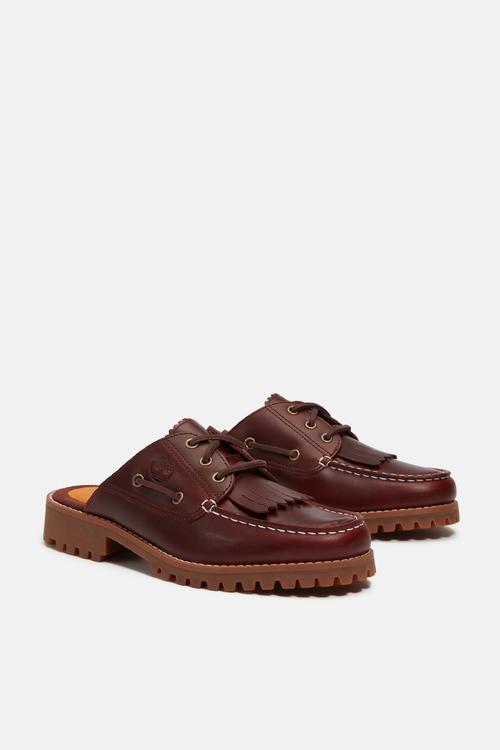 Noreen mule shoe - burgundy full grain