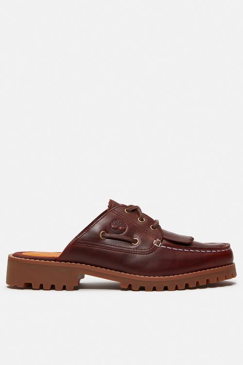 Noreen mule shoe - burgundy full grain