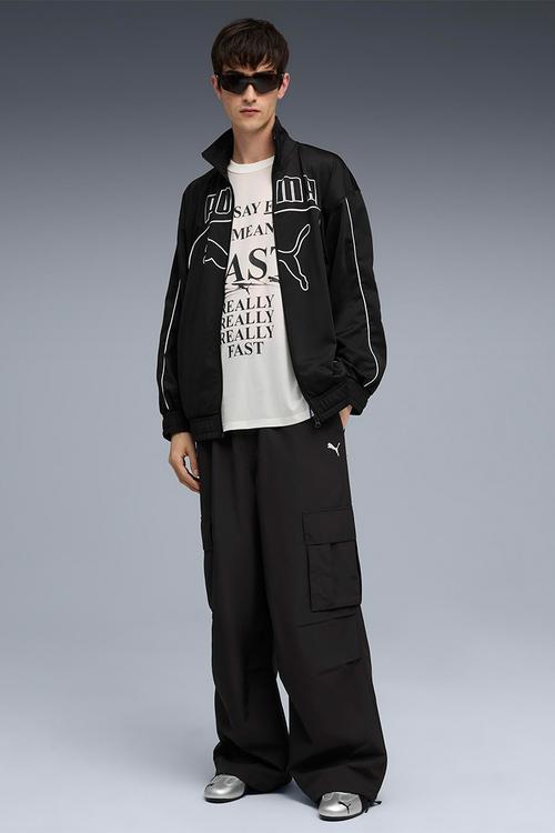 Future puma archive relaxed track jacket - black