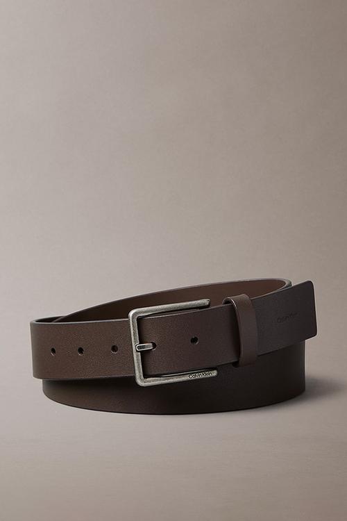 Warmth Buckle Smooth 35Mm - CK Dark Brown/Antique Silver