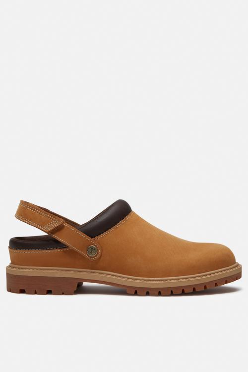 Timberland® premium clog shoe - wheat nubuck