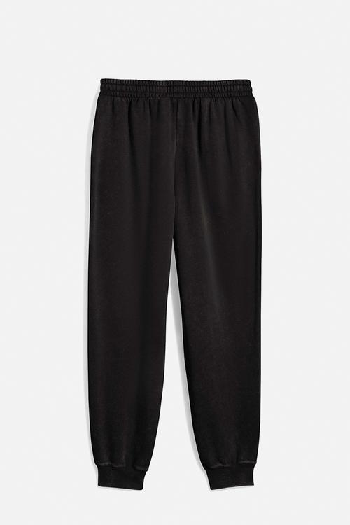 Ess elevated Relaxed Wash Sweatpants FL - black